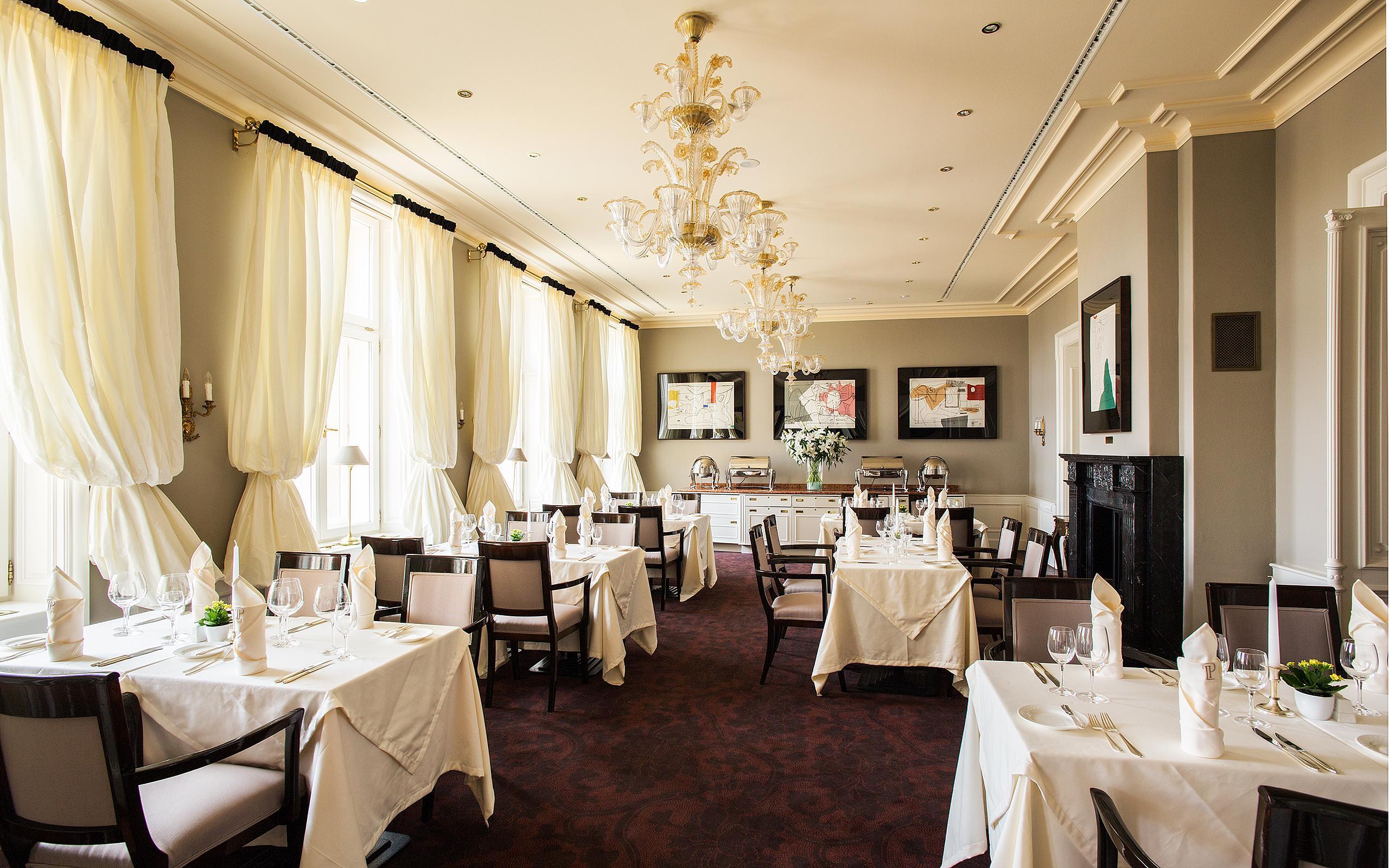 Le Palais Art Hotel Praha Bagian luar foto Restaurant
